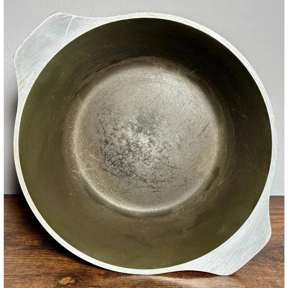 Vintage Club Classic Cookware Pressed Aluminum 5 Qt Stockpot Speckled Gray